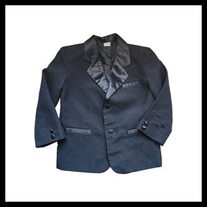 Boys Black Formal Jacket
